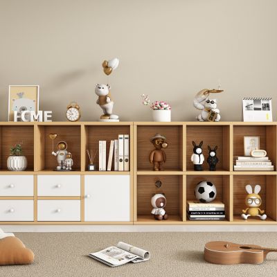 边柜饰品摆件组合