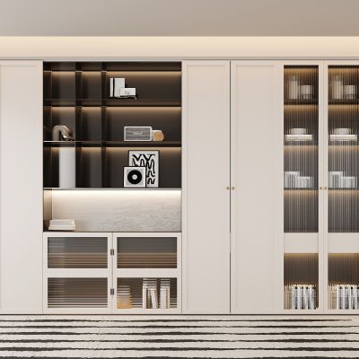 现代书柜 书籍 展示柜 开放式书柜