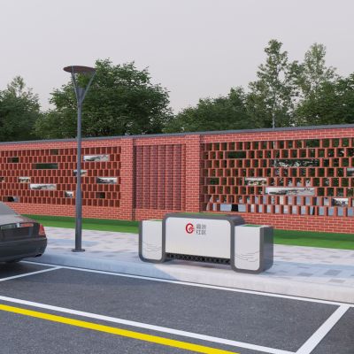 现代历史景墙文化展示墙3D模型