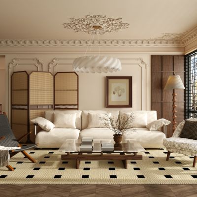 法式中古风客厅