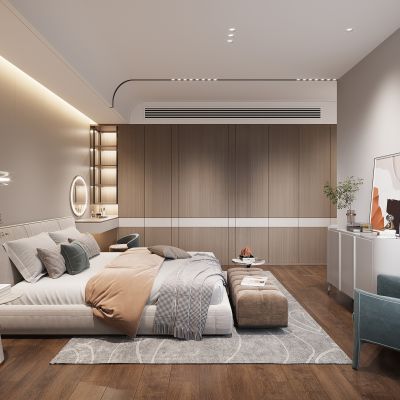 现代卧室
