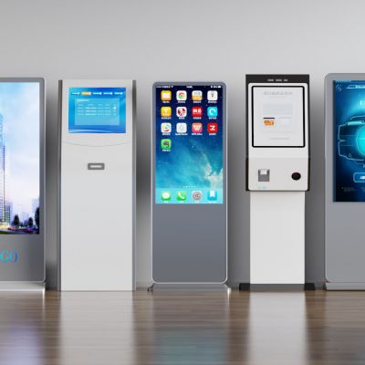 现代智能一体机展示机