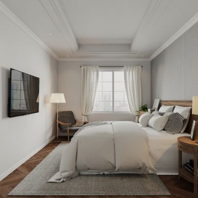 现代卧室