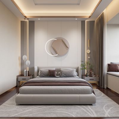 现代卧室
