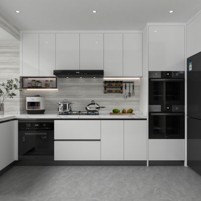 现代 开放式 厨房