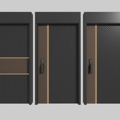 现代入户门 防盗门