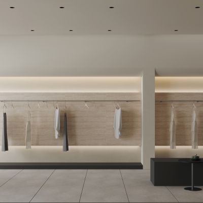 现代极简服装店女装店