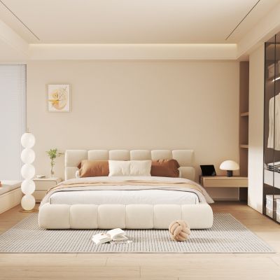 现代奶油风卧室