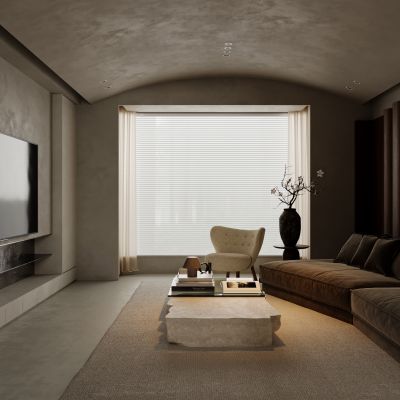 侘寂风客厅