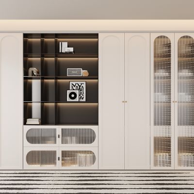 现代书柜 书籍 展示柜 开放式书柜