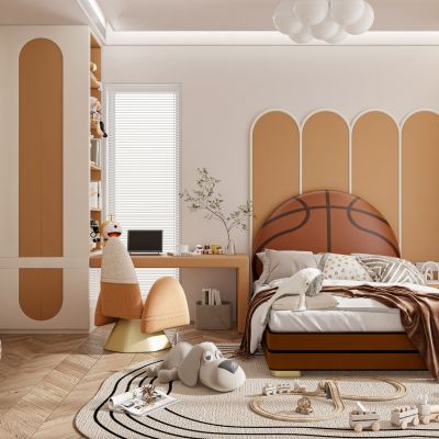 现代儿童房儿童床