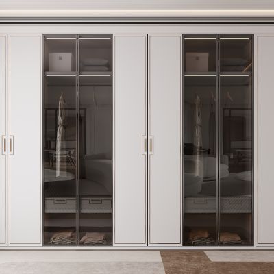 现代衣柜  现代衣帽间衣柜 服饰包包 衣服 箱包