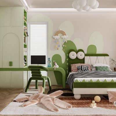 现代儿童房儿童床