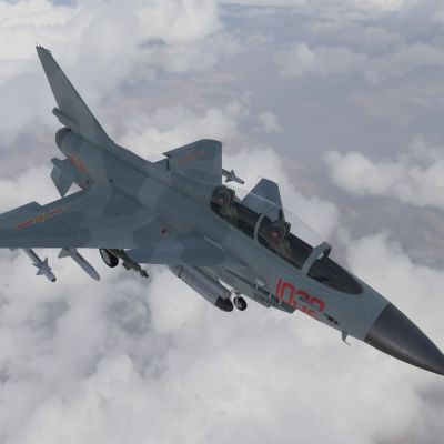 中国人民解放军空军歼10SJ10S猛龙战斗机军事飞机