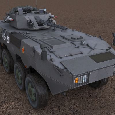 中国人民解放军ZBD09式8X8轮式步兵战车装甲车VNI