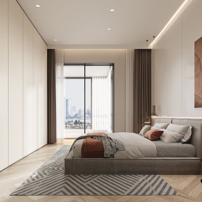 现代卧室