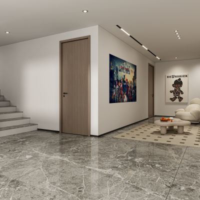 现代客厅，客厅，沙发，背景墙