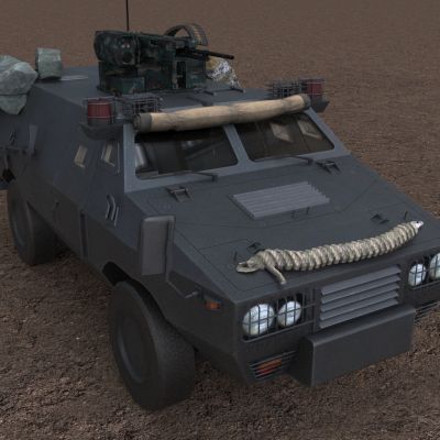 中国人民解放军ZFB05装甲防暴车轻型轮式装甲车