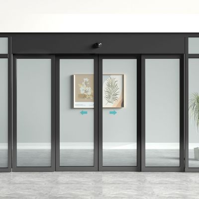 现代电动门感应门