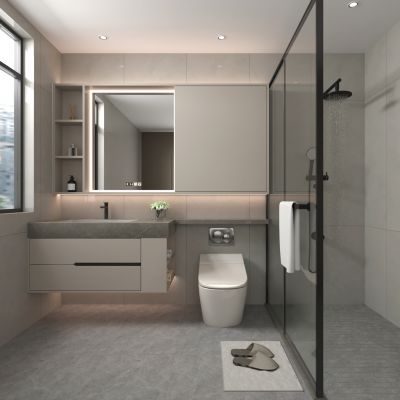 现代 卫生间