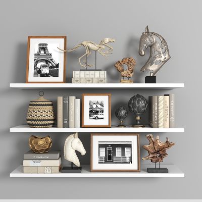 饰品摆件 书籍 雕塑