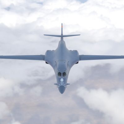 B1轰炸机远程战略轰炸机B1bomber北美航空飞机带内饰驾驶舱