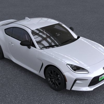 2022款丰田进口GR86跑车带内饰发动机车门可开关