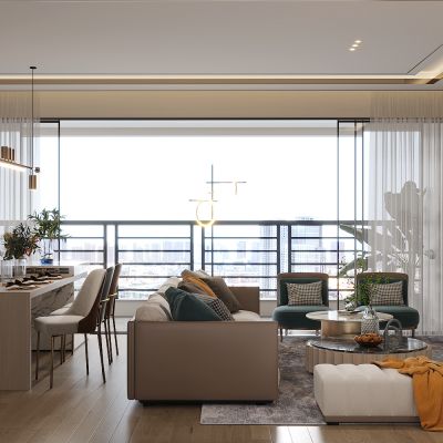 现代轻奢客餐厅