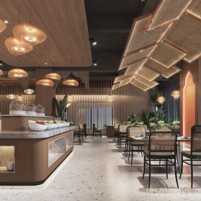 东南亚自助海鲜餐厅