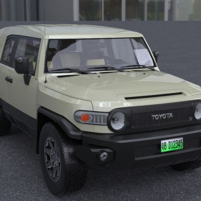 2023款丰田酷路泽FJ进口汽车越野