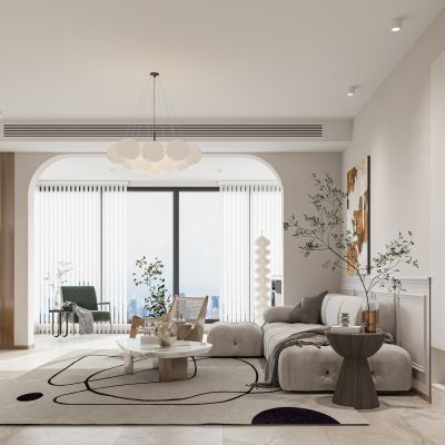 现代诧寂风客餐厅