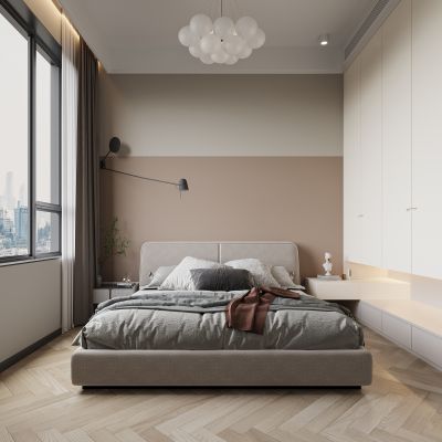 现代卧室