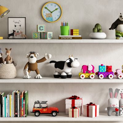 现代儿童饰品摆件