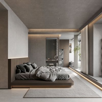 现代简约卧室