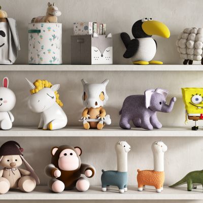 现代儿童玩偶饰品摆件