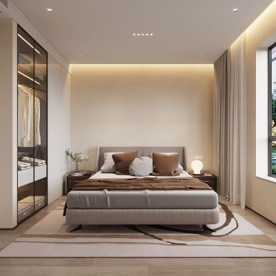 现代卧室