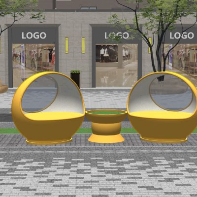 现代景观座椅异形座椅创意座椅休息座凳商业景观座椅组合座凳树池座椅商业外摆户外桌椅