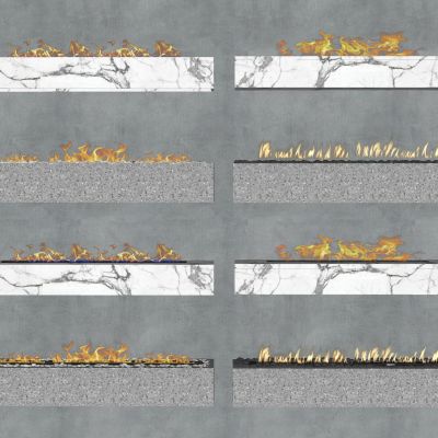 现代装饰壁炉组合电子壁炉蒸汽壁炉玻璃壁炉火焰火苗木柴堆燃气壁炉