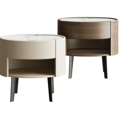 现代床头柜组合