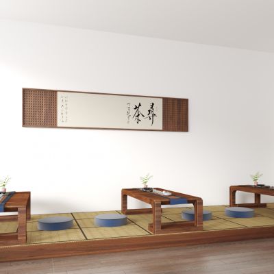 新中式茶室挂画