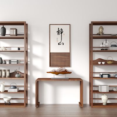 新中式书柜