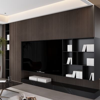 现代家居客厅 电视背景墙 电视柜 造型墙 装饰墙 装饰柜 电视机