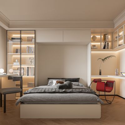 现代榻榻米卧室