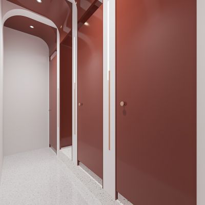 现代公共卫生间