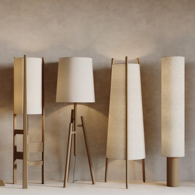 现在落地灯组合