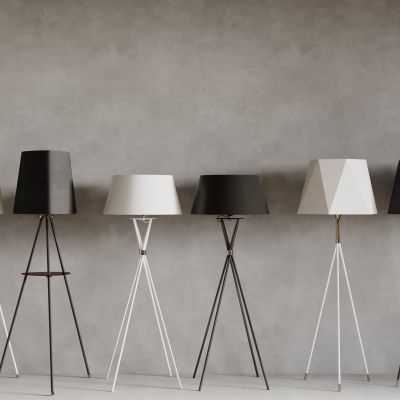 现在落地灯组合