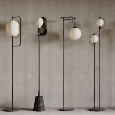 现在落地灯组合