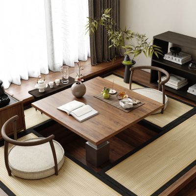 现代榻榻米茶室 茶桌茶台