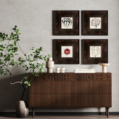 新中式中古风装饰画挂画