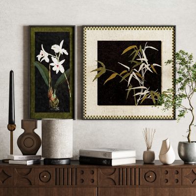 新中式中古风装饰画挂画